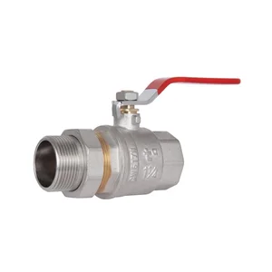 Кран кульовий з американкою Thermo Alliance Standart SD220W32 латунний прямий 1 1/4