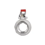Кран шаровой с американкой Thermo Alliance Standart SD220W32 латунный прямой 1 1/4