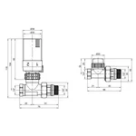 Комплект термостатичний для радіатора Thermo Alliance Standart SD353W15 латунний прямий 1/2 (SD353W15)