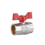 Кран шаровой Thermo Alliance Standart SD602NW20PN40 никелированный латунный 3/4