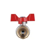 Кран шаровой Thermo Alliance Standart SD602NW20PN40 никелированный латунный 3/4