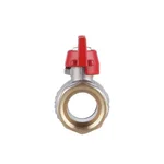 Кран шаровой Thermo Alliance Standart SD602NW20PN40 никелированный латунный 3/4