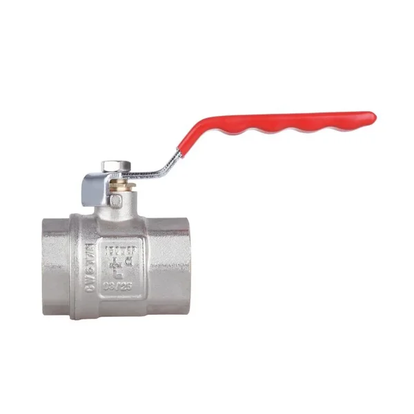 Кран шаровый Thermo Alliance Standart SD600NW32PN40 латунный никелированный 1 1/4