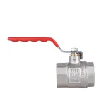 Кран шаровый Thermo Alliance Standart SD600NW32PN40 латунный никелированный 1 1/4