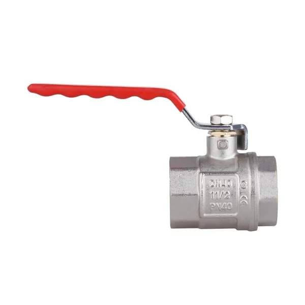 Кран шаровой Thermo Alliance Standart латунный рычажный 1 1/2