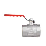 Кран шаровой Thermo Alliance Standart SD600NW50PN40 латунный никелированный рычажный 2