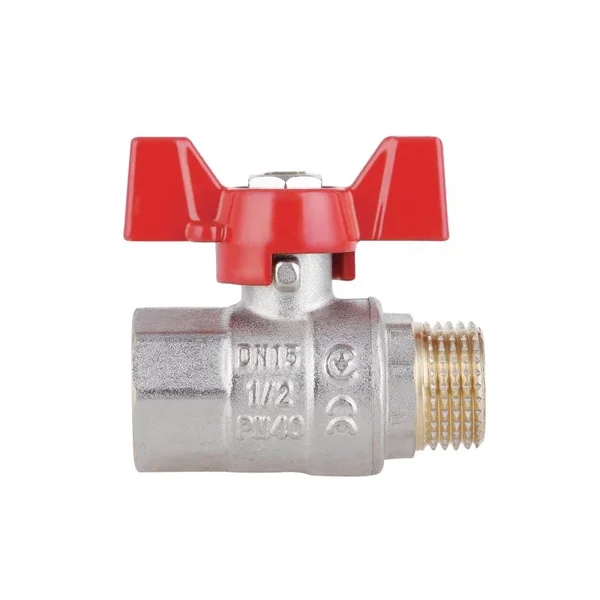 Кран шаровой Thermo Alliance Standart SD607NW15PN40 латунный 1/2
