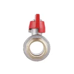 Кран шаровый Thermo Alliance Standart SD607NW20PN40 латунный никелированный 3/4
