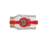 Кран шаровый Thermo Alliance Standart SD607NW25PN40 латунный никелированный 1