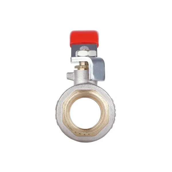 Кран шаровый Thermo Alliance Standart SD605NW20PN40 латунный никелированный прямой рычажный 3/4
