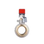 Кран шаровой Thermo Alliance SD605NW25PN40 Standart латунный никелированный 1