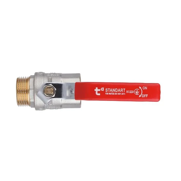 Кран шаровой Thermo Alliance SD605NW25PN40 Standart латунный никелированный 1