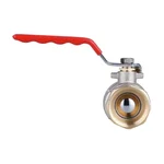 Кран шаровый Thermo Alliance Standart SD605NW32PN40 латунный никелированный рычажный 1 1/4