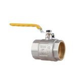 Кран кульовий Thermo Alliance Standart SD600NG50PN40 латунний нікельований для газу 2