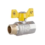 Кран кульовий Thermo Alliance Standart SD607NG15PN40 латунний газовий 1/2