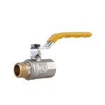 Кран кульовий Thermo Alliance Standart SD605NG15PN40 латунний нікельований для газу 1/2