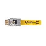 Кран кульовий Thermo Alliance Standart SD605NG15PN40 латунний нікельований для газу 1/2