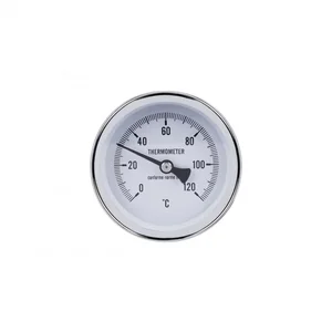 Термометр аксіальний Thermo Alliance Standart SD17440MM металевий 63 мм до 120°С 1/2 (SD17440MM)