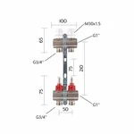 Коллектор с расходомерами Thermo Alliance Standart 1