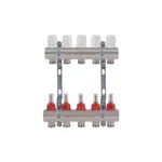 Колектор з витратомірами Thermo Alliance Standart SD235W5 латунний для теплої підлоги на 5 контурів 1 (SD235W5)