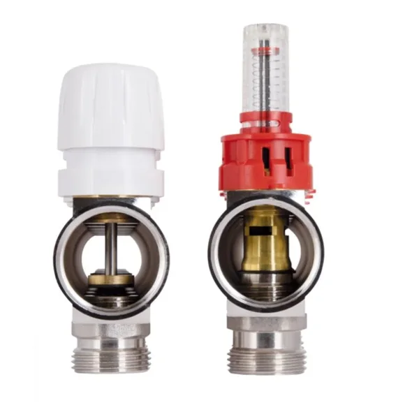 Колектор Thermo Alliance Standart SD235W8 латунний з витратомірами на 8 виходів 1 (SD235W8)
