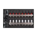 Колектор Thermo Alliance Standart SD235W8 латунний з витратомірами на 8 виходів 1 (SD235W8)