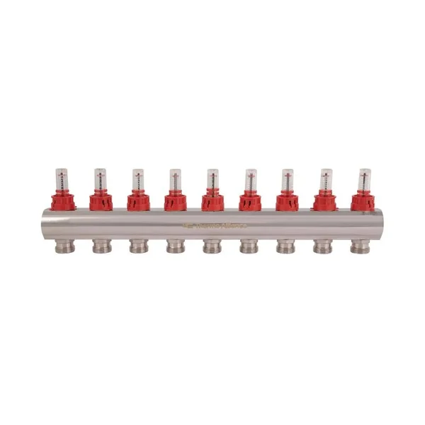 Колектор Thermo Alliance Standart SD235W9 латунний з витратомірами, 1