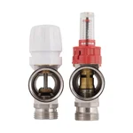 Колектор Thermo Alliance Standart SD235W9 латунний з витратомірами, 1