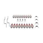 Колектор Thermo Alliance Standart SD235W9 латунний з витратомірами, 1