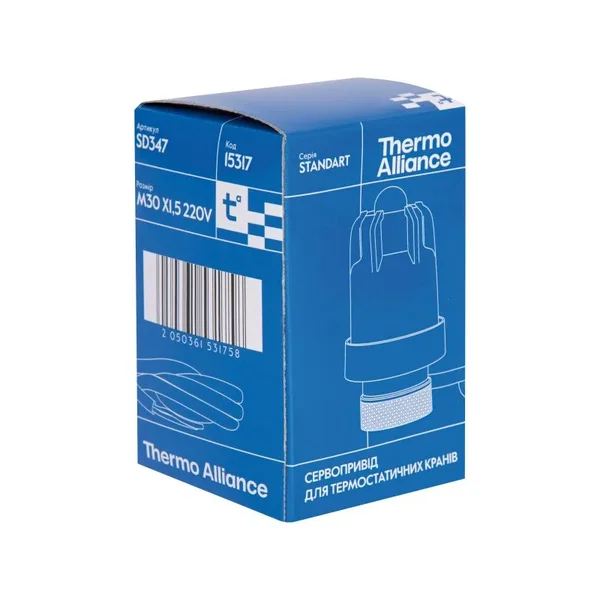 Сервопривод Thermo Alliance M30x15 Standart SD347 с подключением M30x1, 5 (SD347)