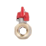 Кран шаровый Thermo Alliance SD220NW15PN40 Standart латунный никелированный прямой 