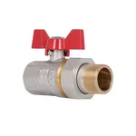 Кран кульовий з американкою Thermo Alliance Standart SD220NW20PN40 латунний прямий 3/4