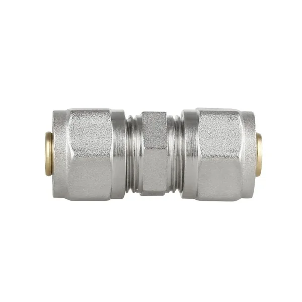 Муфта обжимная равнопроходная Thermo Alliance SF170W1616 Forte латунная с никелевым покрытием 16 мм (SF170W1616)