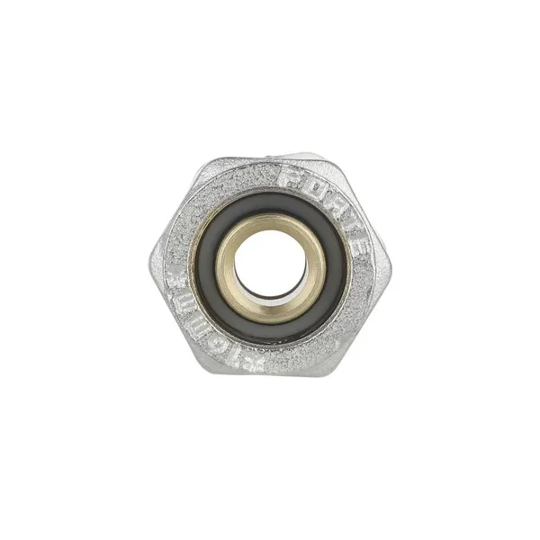Муфта обжимная равнопроходная Thermo Alliance SF170W1616 Forte латунная с никелевым покрытием 16 мм (SF170W1616)