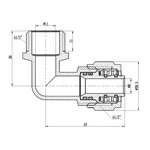 Кутик обтискний Thermo Alliance Forte 16х1/2