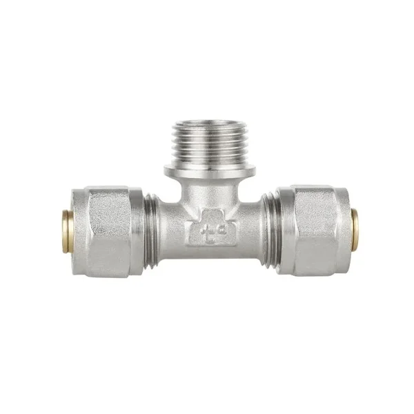 Трійник обтискний Thermo Alliance 16х1/2х16 Forte 16х1/2