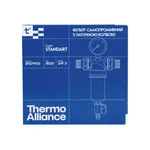 Самопромывной фильтр Thermo Alliance Standart SF127W20 латунный с манометром для тонкой очистки воды 100 мкм 3/4 (SF127W20)
