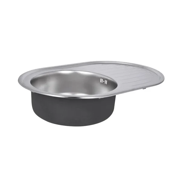 Кухонна мийка Lidz 7750 з нержавіючої сталі satin 0, 8 мм (SD00027779)