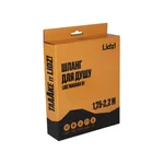 Душовий шланг Lidz 175-22 Niagara 01 розтяжний 1.75-2.2 м з нержавіючої сталі, хром (LDNIA01CRM22148)