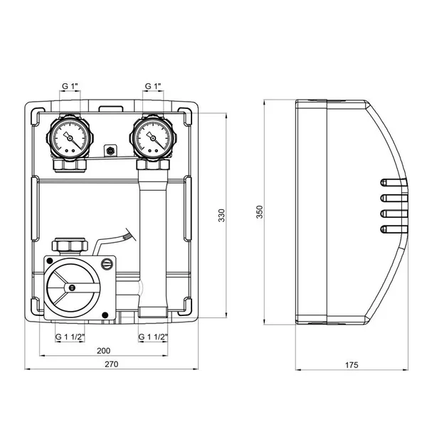 Насосная группа Icma №R001 1 1/2