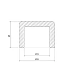Заглушка Thermo Alliance PPR 25 полипропиленовая серая PN25 (DSD002)