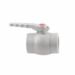 Кран шаровый Thermo Alliance PPR 63 серый с латунным шаром для полифузной сварки (DSW119)