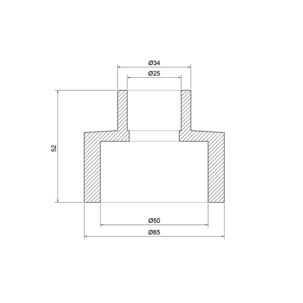 Муфта PPR Thermo Alliance 50х25