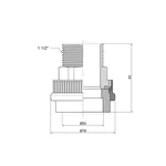 Муфта Thermo Alliance PPR 50x1 1/2