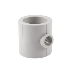 Тройник Thermo Alliance PPR серый редукционный 63×25×63 мм (DSC112)