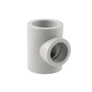 Тройник Thermo Alliance PPR серый редукционный 63×50×63 мм (DSC115)