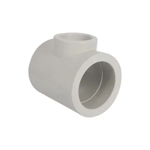 Тройник редукционный Thermo Alliance 110×75×110 мм полипропиленовый серый PN25 (SD00029384)