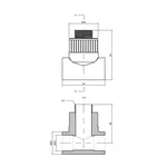 Тройник PPR Thermo Alliance 20х1/2х20 20х1/2
