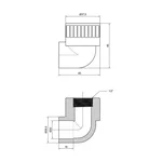 Уголок Thermo Alliance PPR 20х1/2