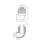 Уголок полипропиленовый Thermo Alliance 20х1/2